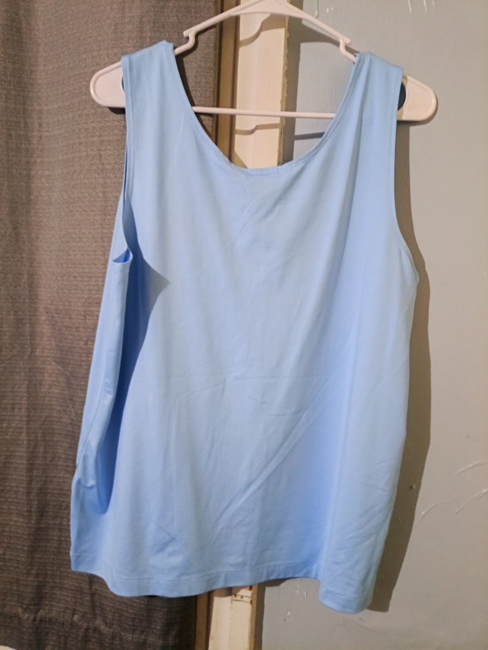 Chico's Soft Sky Blue Scoop Neck Tank